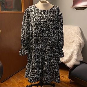 Floral Ruffled Dress